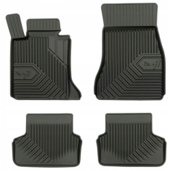 CAR RUBBER FLOOR MATS BLACK BMW 5 G30/G31 (2017-...) NO.77 FROGUM