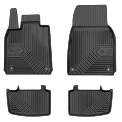 CAR RUBBER FLOOR MATS BLACK PORSCHE TAYCAN (2019-...) NO.77 FROGUM
