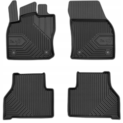 ALFOMBRILLAS DE GOMA NEGRAS PARA COCHE VOLKSWAGEN CADDY V (2021-...) N.º 77 FROGUM