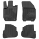 CAR RUBBER FLOOR MATS BLACK AUDI A1 (2010-2018) NO.77 FROGUM