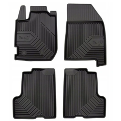 ALFOMBRILLAS DE GOMA PARA COCHE DACIA DUSTER II (2018-…) NEGRAS N.º 77 FROGUM