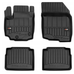 ALFOMBRILLAS DE GOMA PARA COCHE SUZUKI S-CROSS III (2021-…) NEGRAS 3D FROGUM