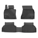 CAR RUBBER FLOOR MATS BLACK BMW X5/X6 E70/E71 (2007-2014) NO.77 FROGUM