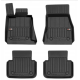 Car rubber floor mats black BMW 8 Gran Coupe G16 (2019-...) 3D FROGUM
