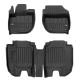Car rubber floor mats black HONDA HR-V II (2015-...) 3D FROGUM