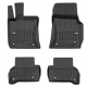 Car rubber floor mats black JAGUAR XE (2015-...) 3D FROGUM