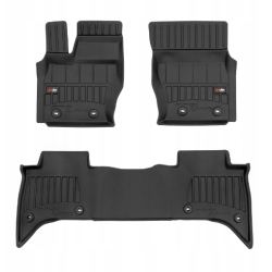 Car rubber floor mats black LAND ROVER RANGE ROVER (2012-...) 3D FROGUM