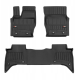Car rubber floor mats black LAND ROVER RANGE ROVER (2012-...) 3D FROGUM