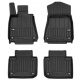 Car rubber floor mats black LEXUS GS (2012-2018) 3D FROGUM