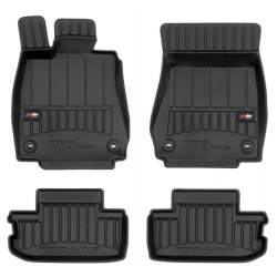 Car rubber floor mats black LEXUS RC (2014-...) 3D FROGUM