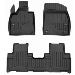 ALFOMBRILLAS DE GOMA PARA COCHE LEXUS RX (2016-...) 3D FROGUM NEGRAS