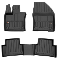 CAR RUBBER FLOOR MATS BLACK LEXUS UX (2018-...) 3D FROGUM