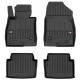 Car rubber floor mats black MAZDA 3 (2013-2019) 3D FROGUM