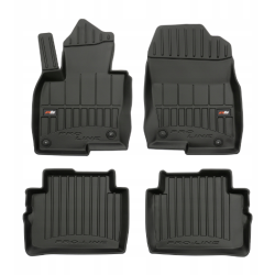 Car rubber floor mats black MAZDA CX-5 II (2017-...) 3D FROGUM