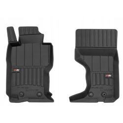 CAR RUBBER FLOOR MATS BLACK MAZDA MX-5 (2014-...) 3D FROGUM