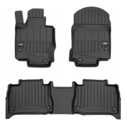 Car rubber floor mats black MB GLE-class II Coupe (2020-...) 3D FROGUM