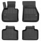 CAR RUBBER FLOOR MATS BLACK MINI COUNTRYMAN II (2016-...) 3D FROGUM