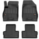 Car rubber floor mats black OPEL AMPERA (2012-2014) 3D FROGUM