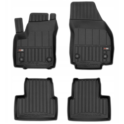 Car rubber floor mats black OPEL MERIVA B (2010-...) 3D FROGUM