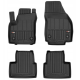 Car rubber floor mats black OPEL MERIVA B (2010-...) 3D FROGUM