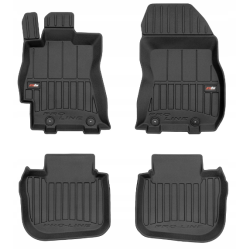 CAR RUBBER FLOOR MATS BLACK SUBARU OUTBACK (2009-2014) 3D FROGUM