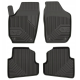 ALFOMBRILLAS DE GOMA PARA COCHE NEGRAS SKODA FABIA II (2007-2014) N.º 77 FROGUM