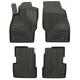 CAR RUBBER FLOOR MATS BLACK OPEL CORSA E (2014-2019) NO.77 FROGUM