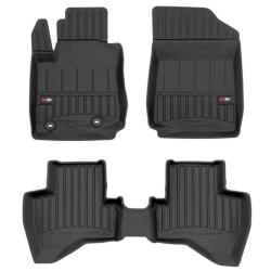 Car rubber floor mats black TOYOTA AYGO II (2014-...) 3D FROGUM