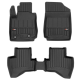 Car rubber floor mats black TOYOTA AYGO II (2014-...) 3D FROGUM