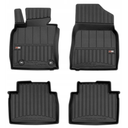 Car rubber floor mats black TOYOTA CAMRY (2018-...) 3D FROGUM