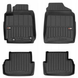 Car rubber floor mats black TOYOTA CELICA (1999-2005) 3D FROGUM