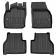 Car rubber floor mats black VW CADDY (2021-...) 3D FROGUM