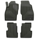  CAR RUBBER FLOOR MATS BLACK OPEL CORSA D (2006-2014) NO.77 FROGUM