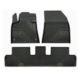 CAR RUBBER FLOOR MATS BLACK CITROEN C4 SPACETOURER (2018-...) NO.77 FROGUM