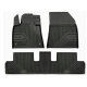 CAR RUBBER FLOOR MATS BLACK CITROEN C4 SPACETOURER (2018-...) NO.77 FROGUM