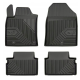 CAR RUBBER FLOOR MATS BLACK KIA CEED III (2018-...) NO.77 FROGUM