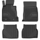 CAR RUBBER FLOOR MATS BLACK BMW 5 E39 (1995-2004) NO.77 FROGUM