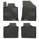 CAR RUBBER FLOOR MATS BLACK HYUNDAI I40 (2011-...) NO.77 FROGUM