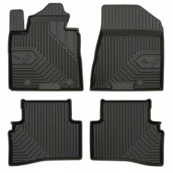 CAR RUBBER FLOOR MATS BLACK HYUNDAI TUCSON III (2015-2020) NO.77 FROGUM