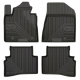 CAR RUBBER FLOOR MATS BLACK HYUNDAI TUCSON III (2015-2020) NO.77 FROGUM