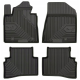 CAR RUBBER FLOOR MATS BLACK KIA SPORTAGE IV (2015-2021) NO.77 FROGUM