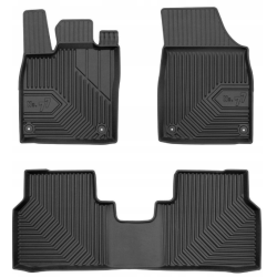 CAR RUBBER FLOOR MATS BLACK SKODA ENYAQ IV (2020-...) NO.77 FROGUM