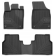 CAR RUBBER FLOOR MATS BLACK SKODA ENYAQ IV (2020-...) NO.77 FROGUM