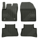 CAR RUBBER FLOOR MATS BLACK TOYOTA C-HR (2016-...) NO.77 FROGUM