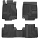 CAR RUBBER FLOOR MATS BLACK HONDA CR-V IV (2012-2018) NO.77 FROGUM