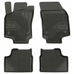 CAR RUBBER FLOOR MATS BLACK OPEL ASTRA H (2004-2014) NO.77 FROGUM