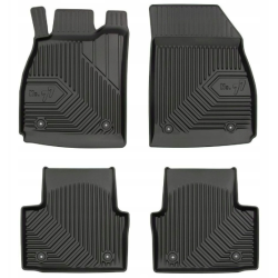 CAR RUBBER FLOOR MATS BLACK OPEL INSIGNIA A (2008-2017) NO.77 FROGUM