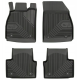CAR RUBBER FLOOR MATS BLACK OPEL INSIGNIA A (2008-2017) NO.77 FROGUM