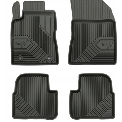 CAR RUBBER FLOOR MATS BLACK CITROEN C3 III (2016-...) NO.77 FROGUM