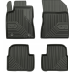 CAR RUBBER FLOOR MATS BLACK CITROEN C3 III (2016-...) NO.77 FROGUM